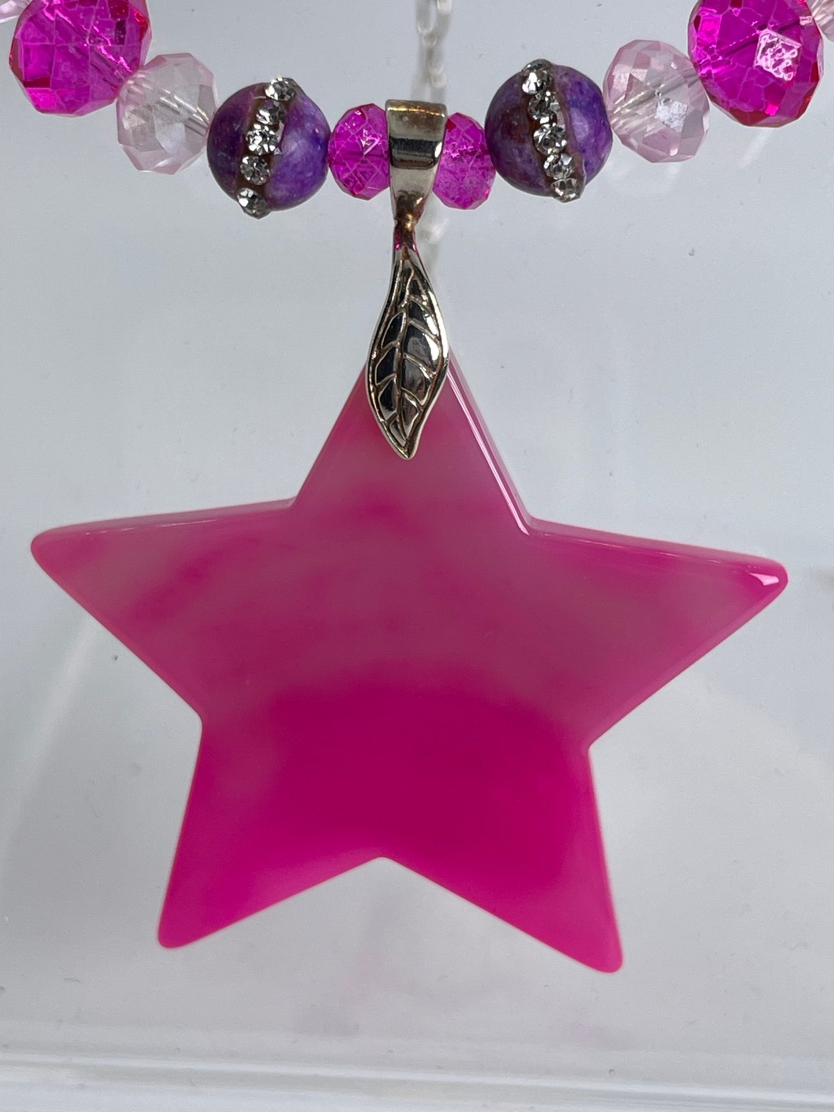 Pink Agate Star