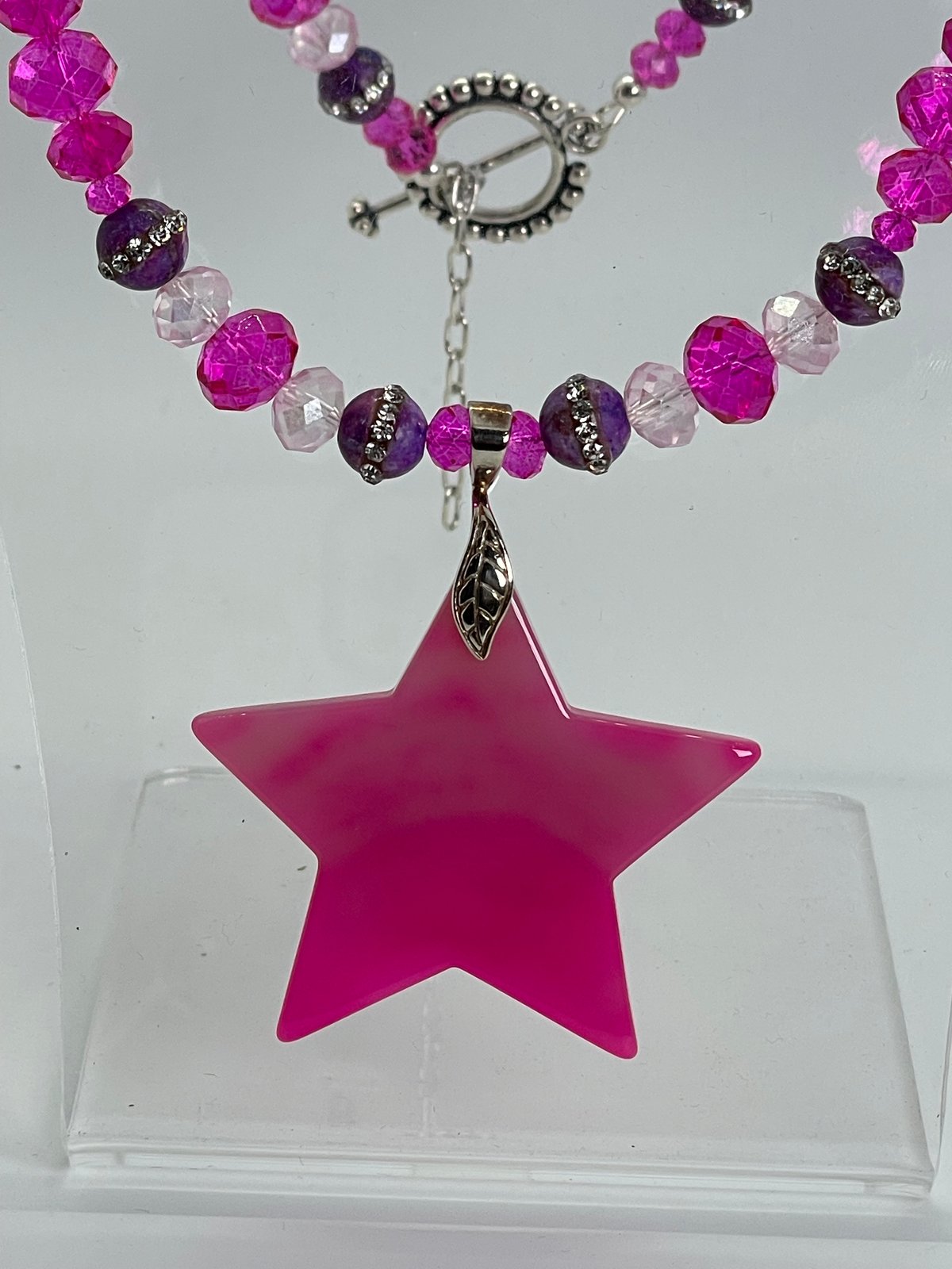 Pink Agate Star