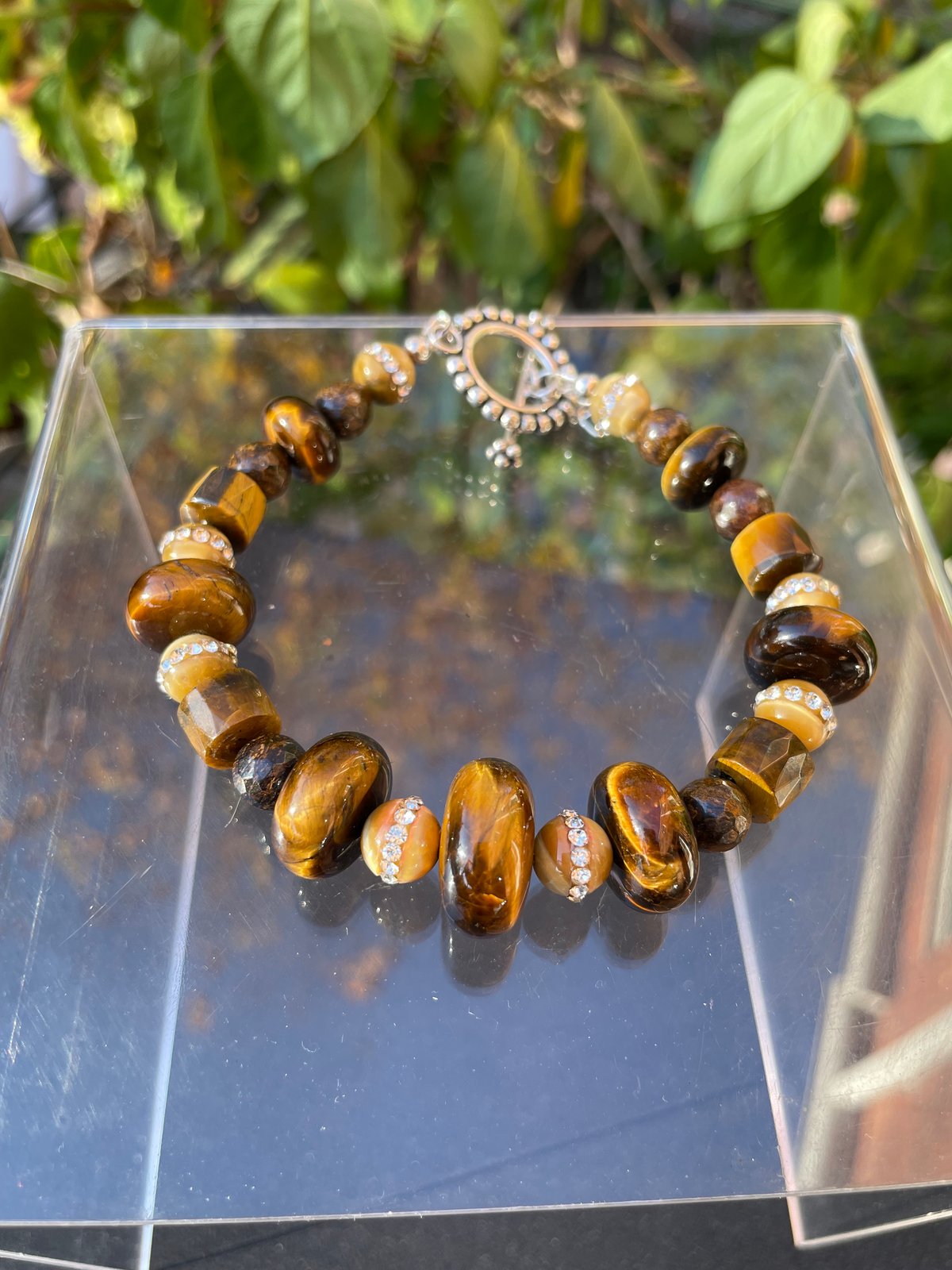Tiger Eye Bracelet 10in
