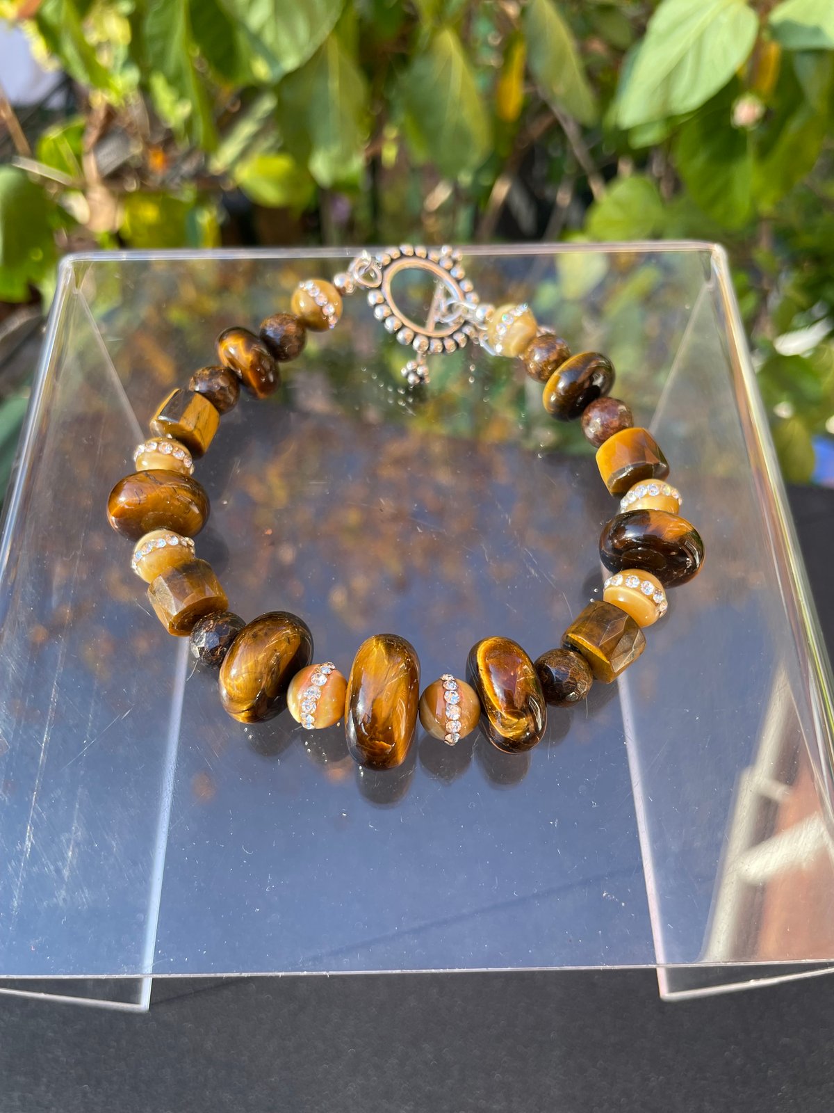 Tiger Eye Bracelet 10in