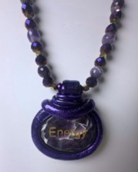 Amethyst Energy Necklace