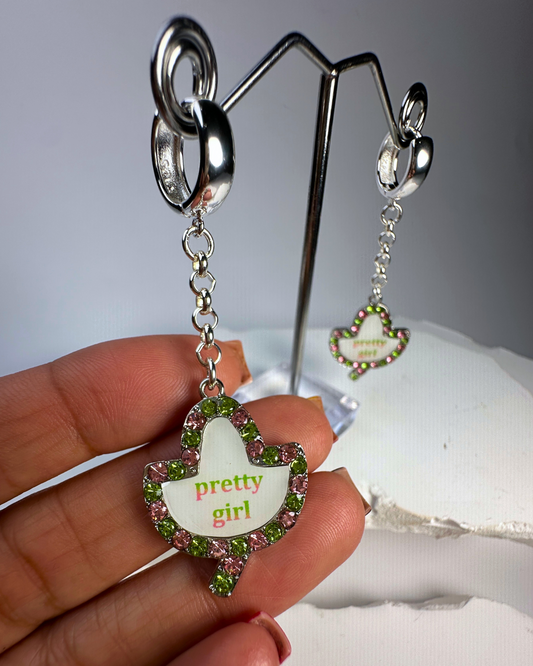 AKA Pretty Girl Flower Earrings