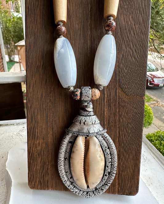 Cowlry Shell Necklace