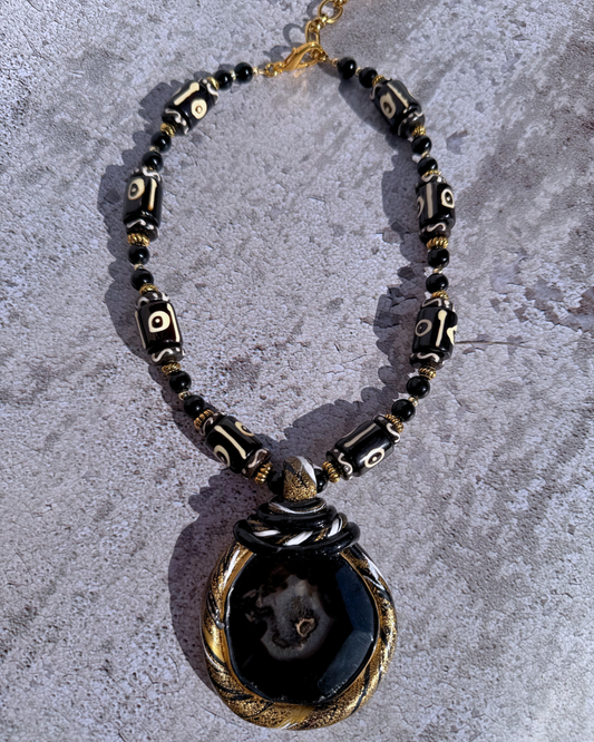 Ancestor Agate Necklace