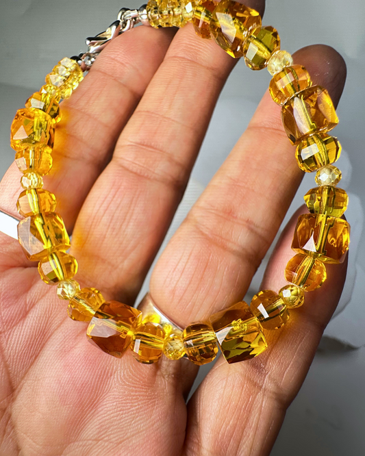 #FeelBetter Bracelet “LUCRATIVE” Citrine