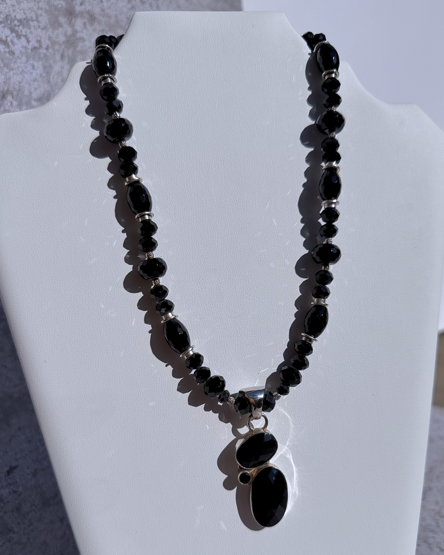 Jet Beauty Necklace
