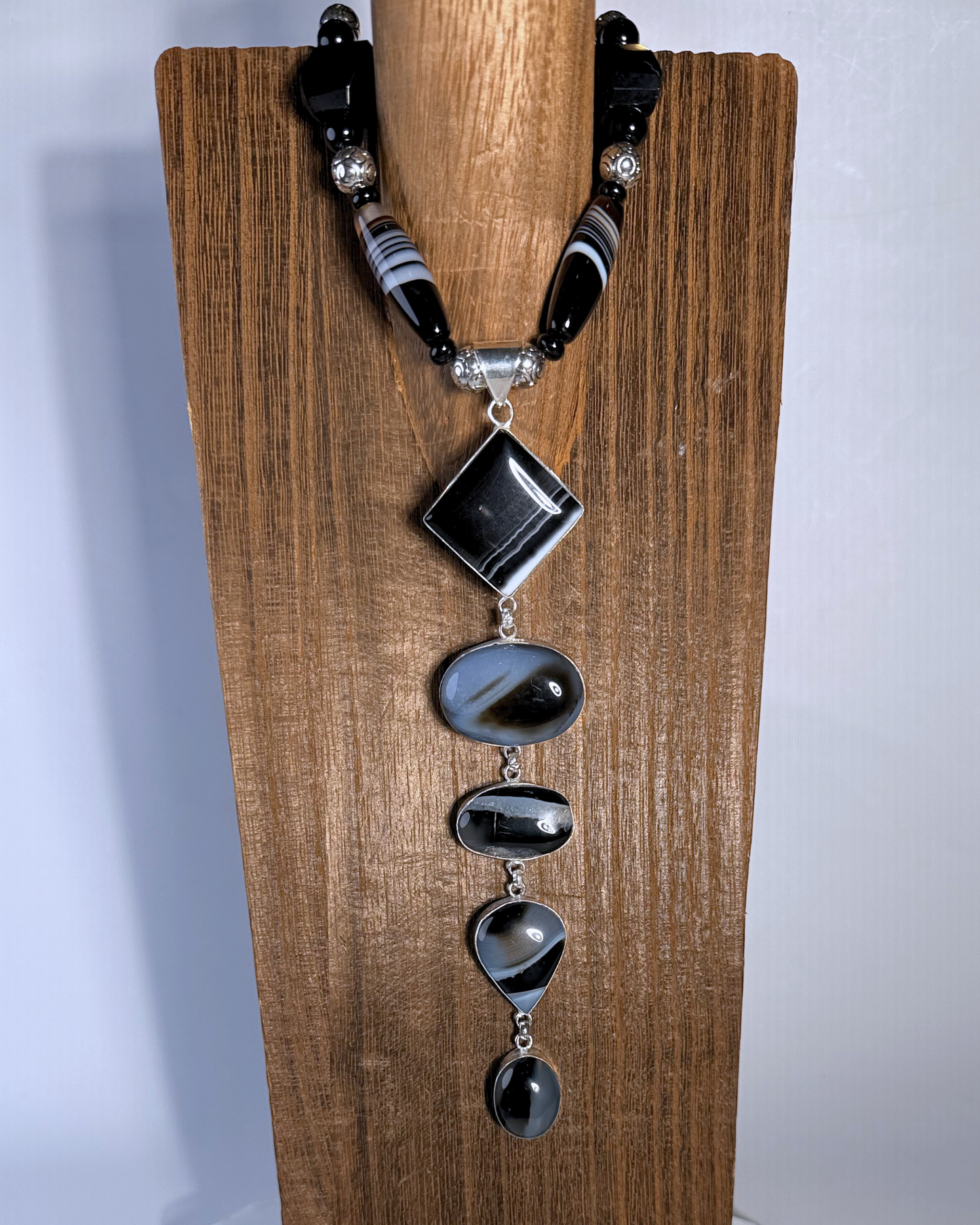 Cascading Sardonyx Necklace