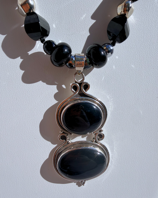 Ebony Elegance Necklace
