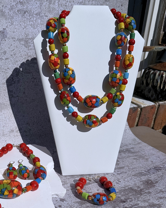 Twice As Fruity (Double Strand Necklace)