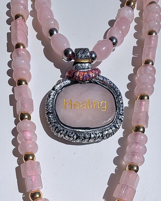 Rose Quartz Inspiration Necklaces