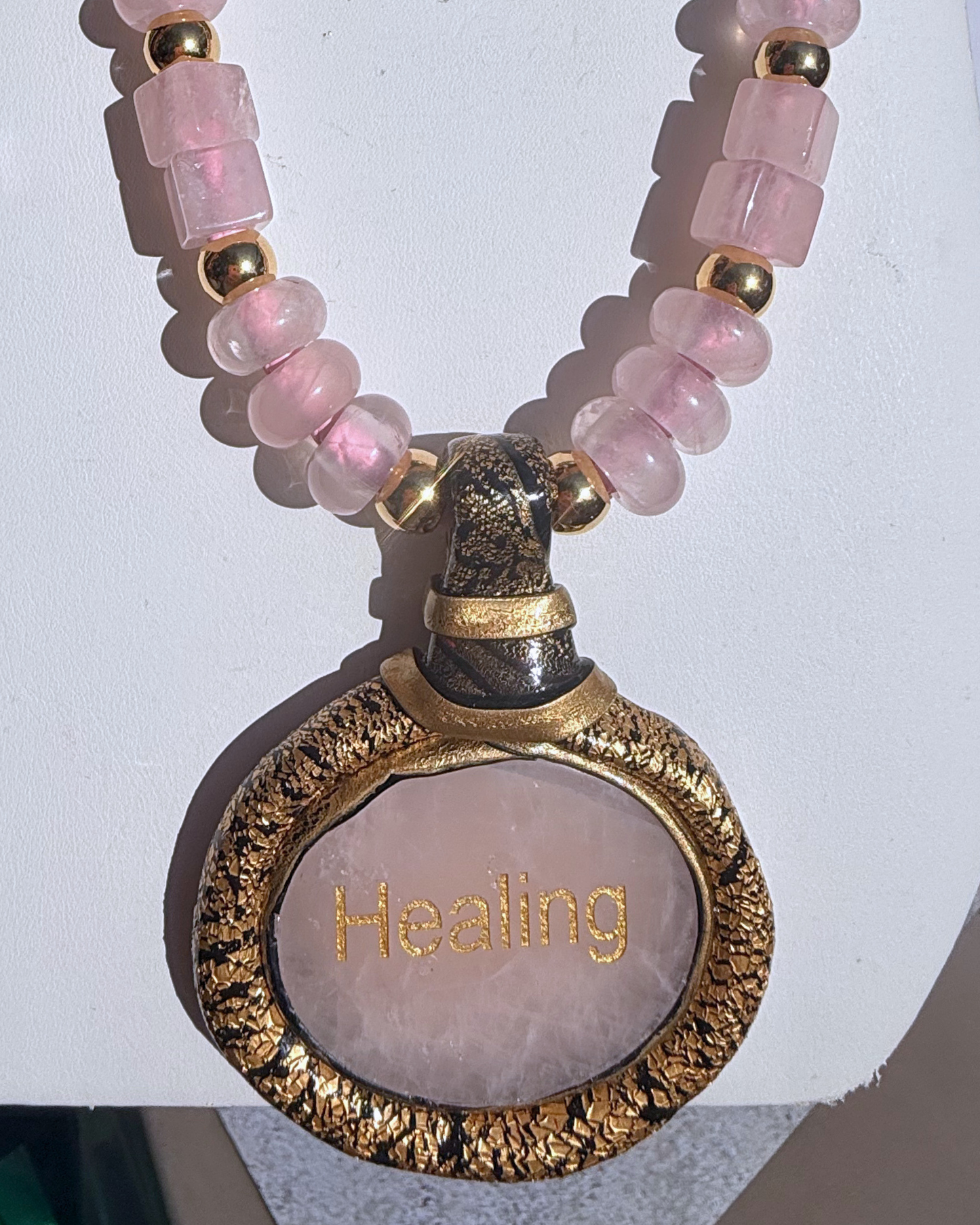 Rose Quartz Inspiration Necklaces