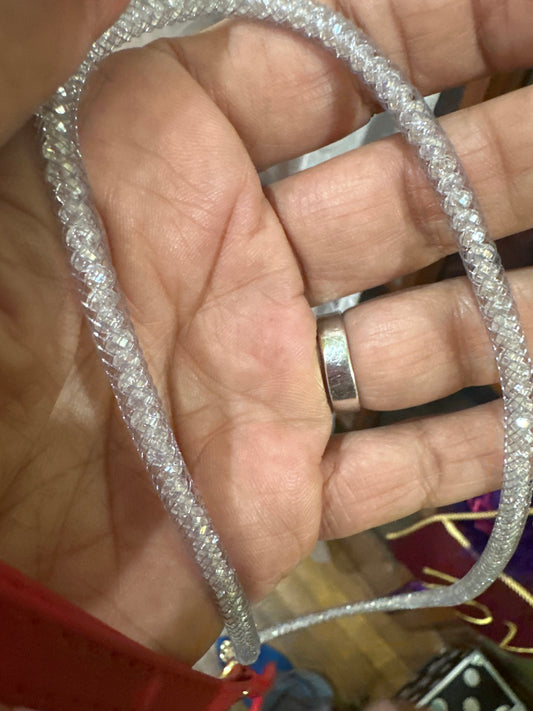 Crystal mesh cord