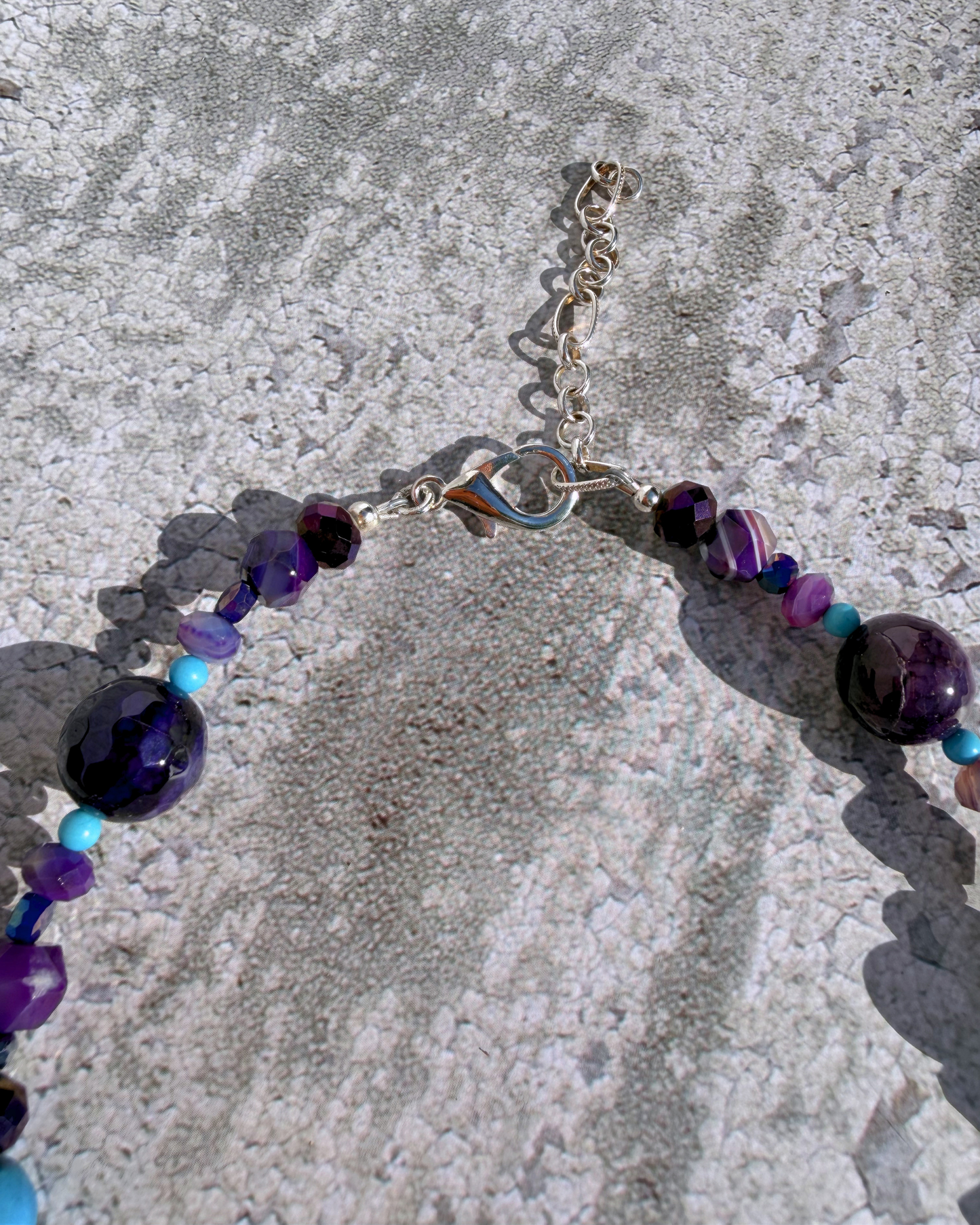 Purple Amulet Power Necklace