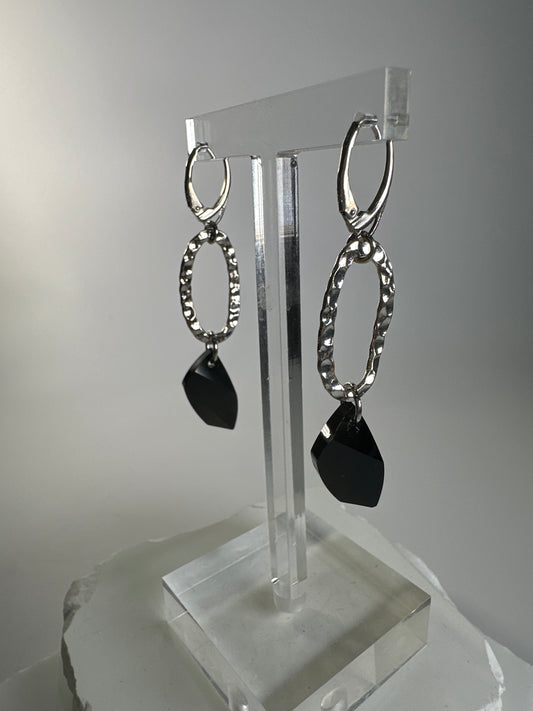 Black Avant-Garde Earrings