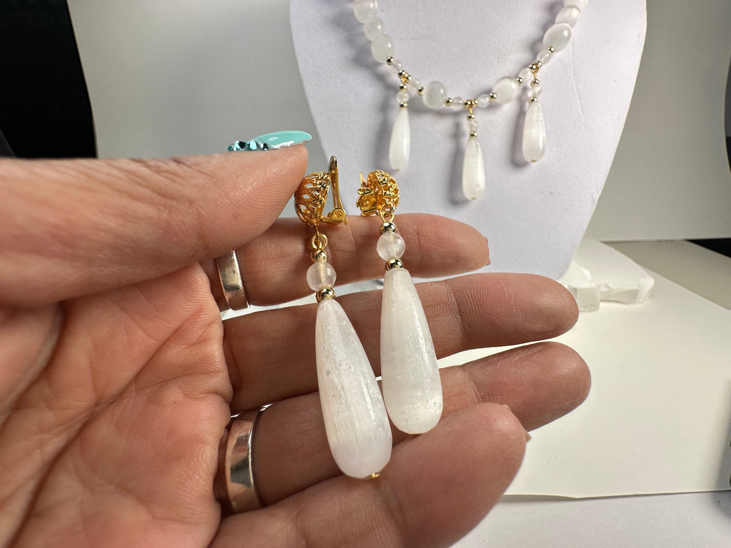 Selenite Drops Set