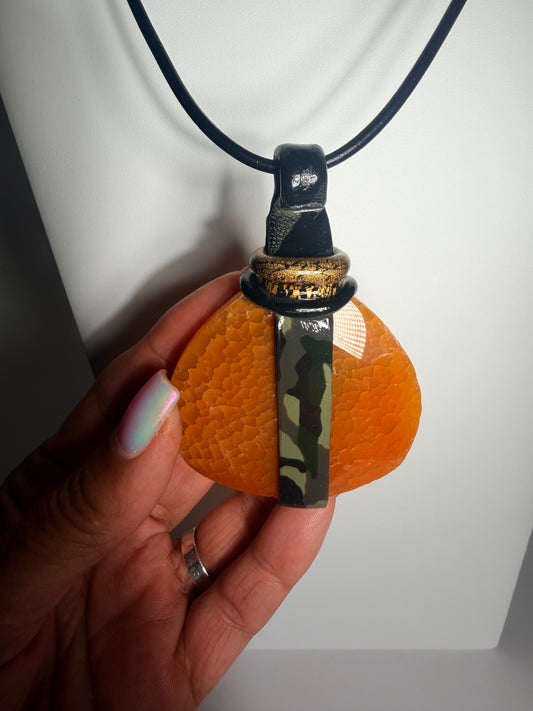Lady Bug-Orange Stone