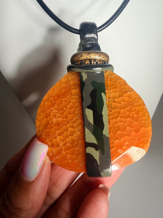 Lady Bug-Orange Stone
