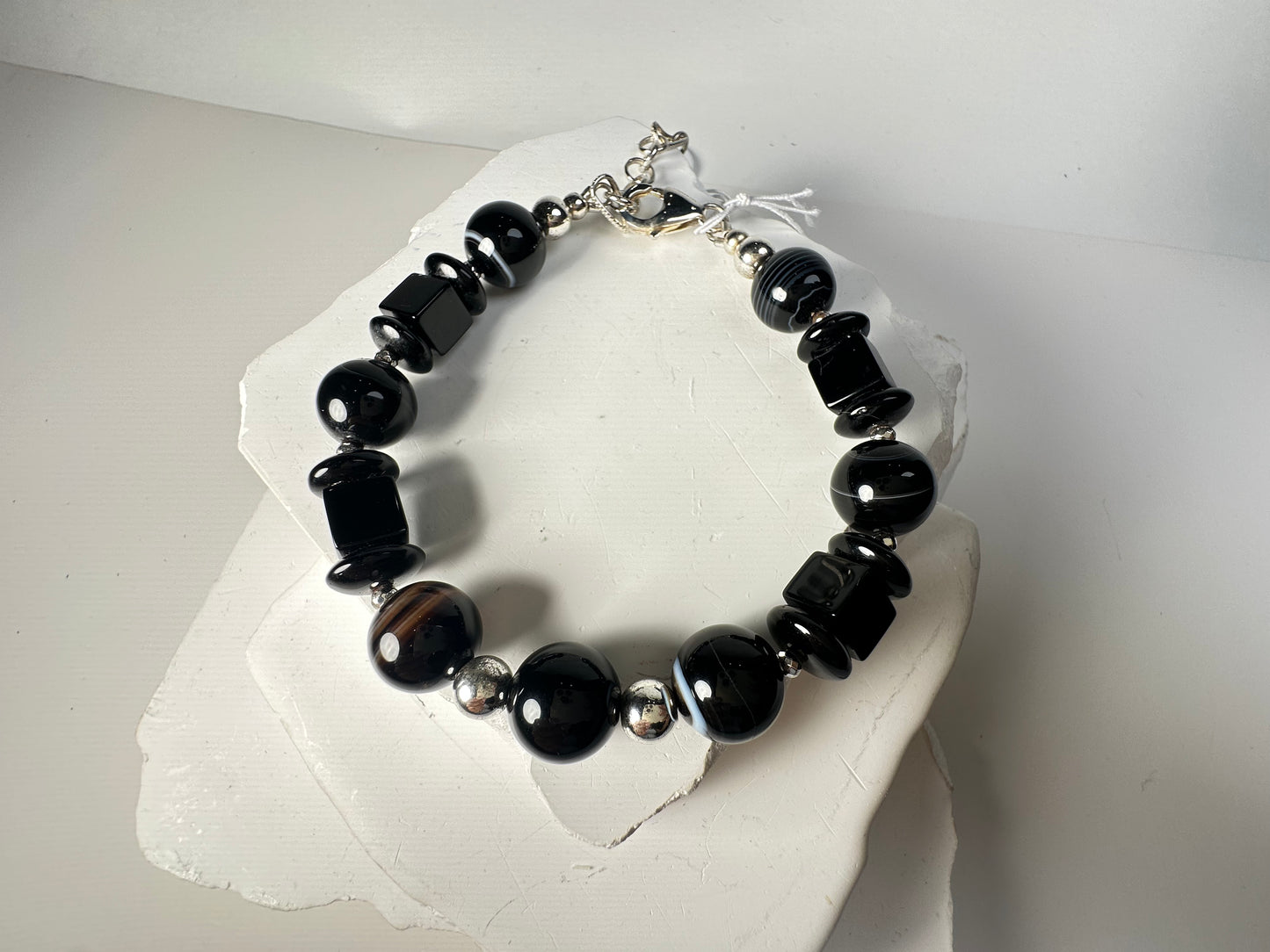 #FeelBetter Bracelet “BLACKNESS” Sardonyx