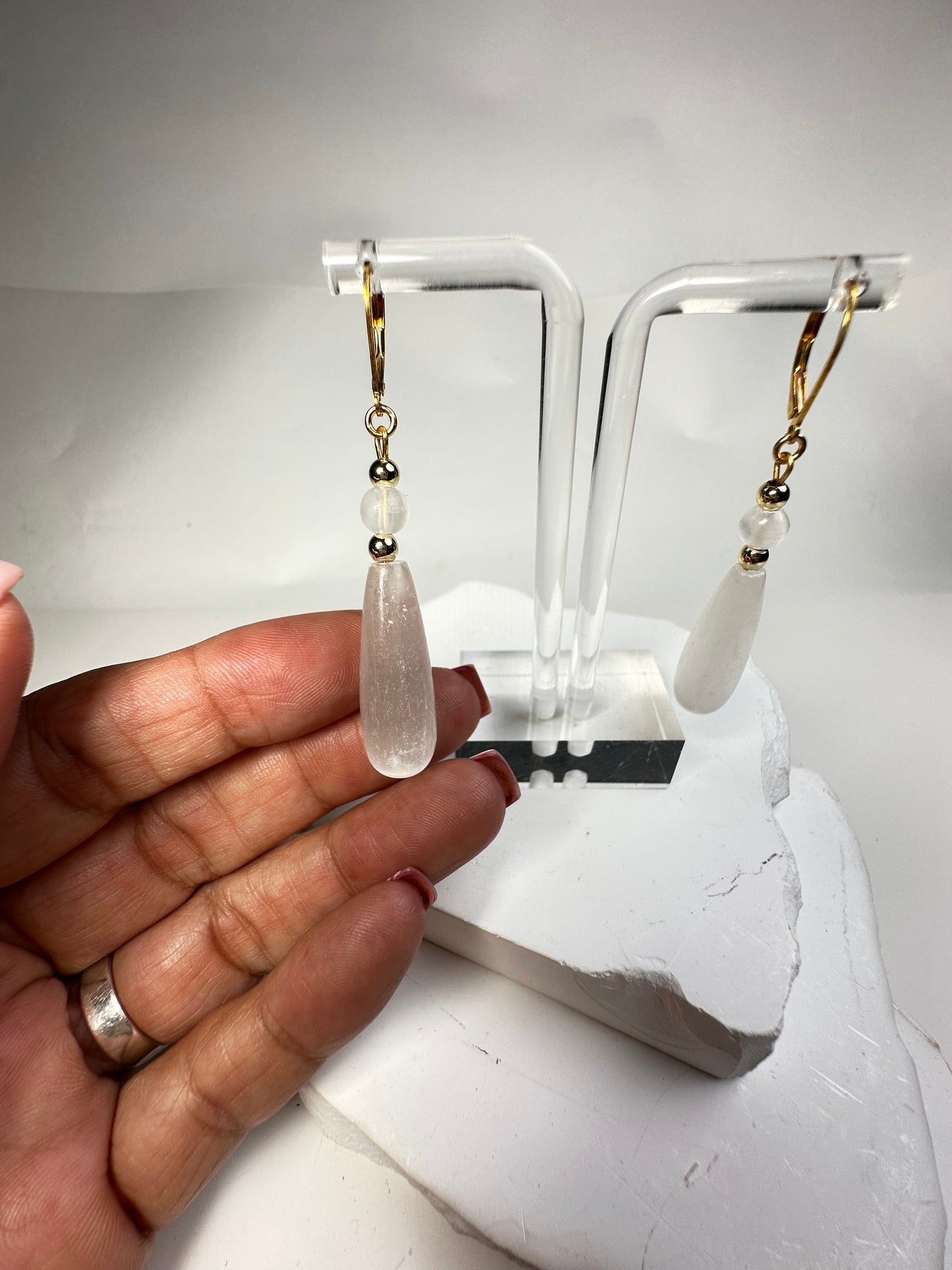 Selenite Drops Set