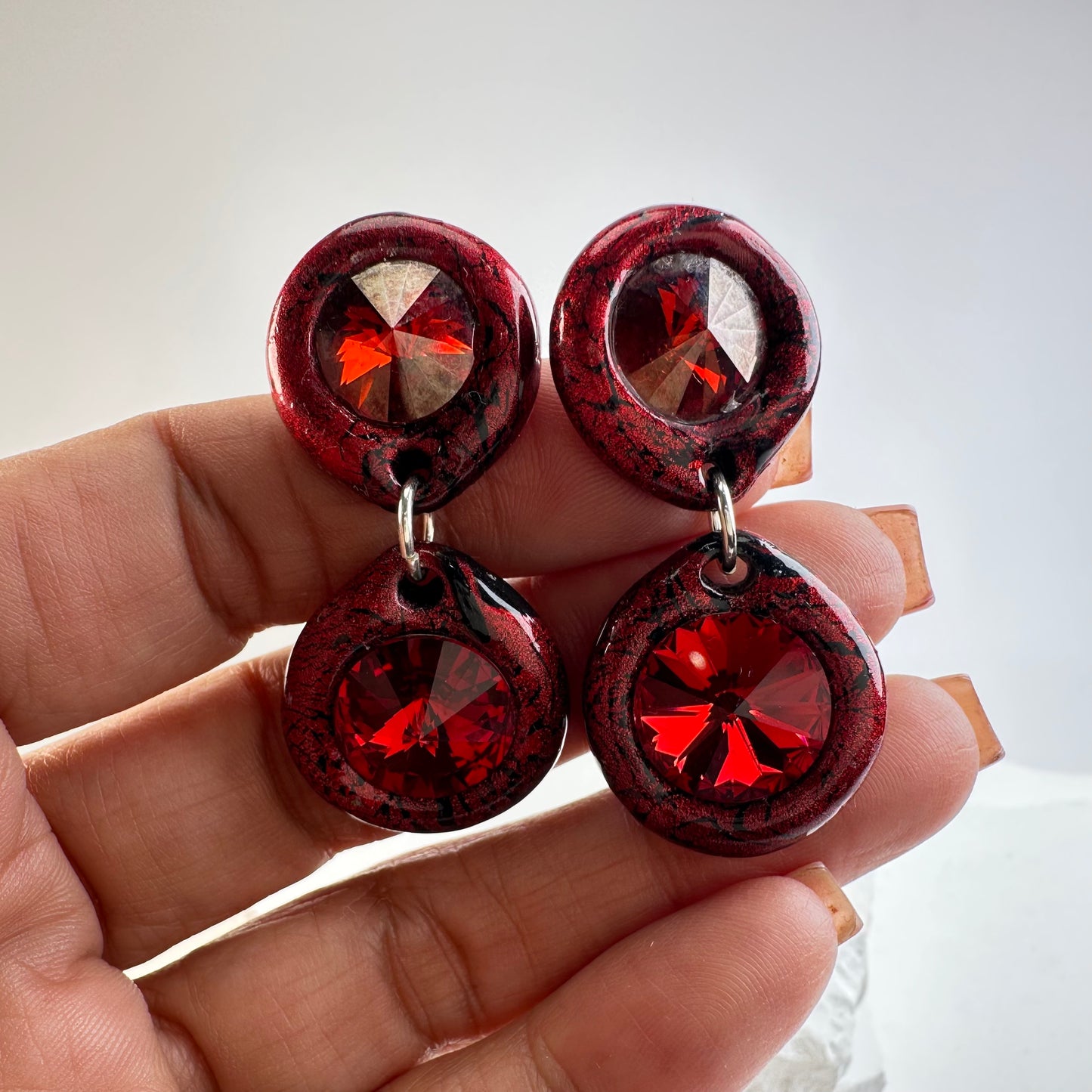 The Ms. Paula’s Crystal Earrings (Small)