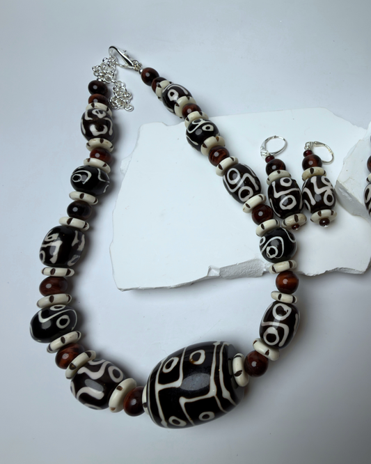 Large Center Ceramic Mudd Bead Set