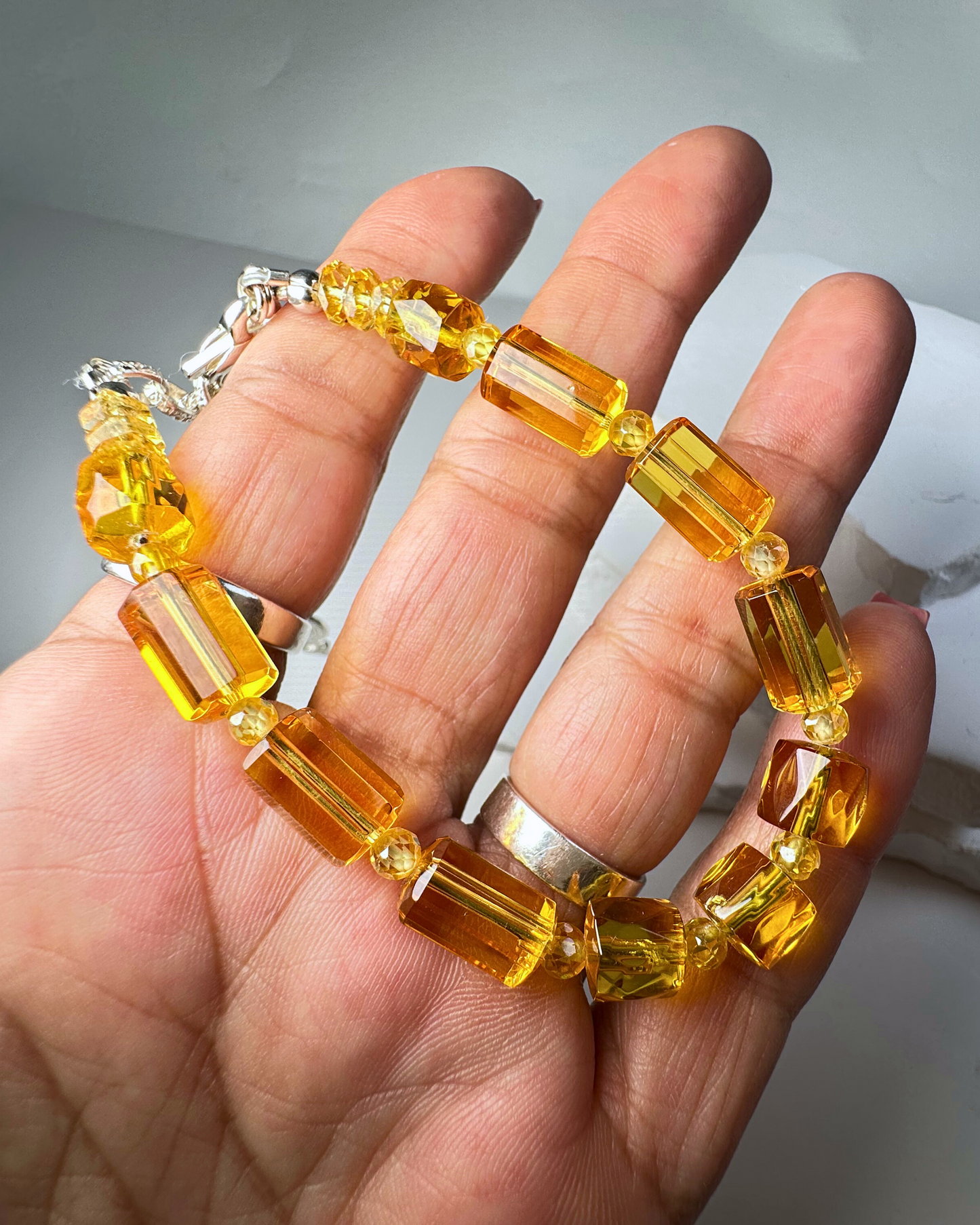 #FeelBetter Bracelet “FORTIFIED” Citrine