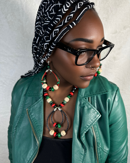 Double BLESSED Dangle Necklace