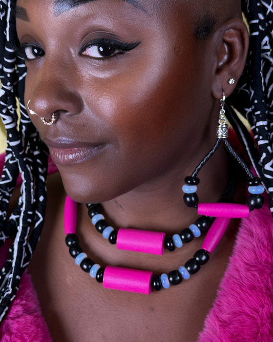 Double Fuschia Trouble Set