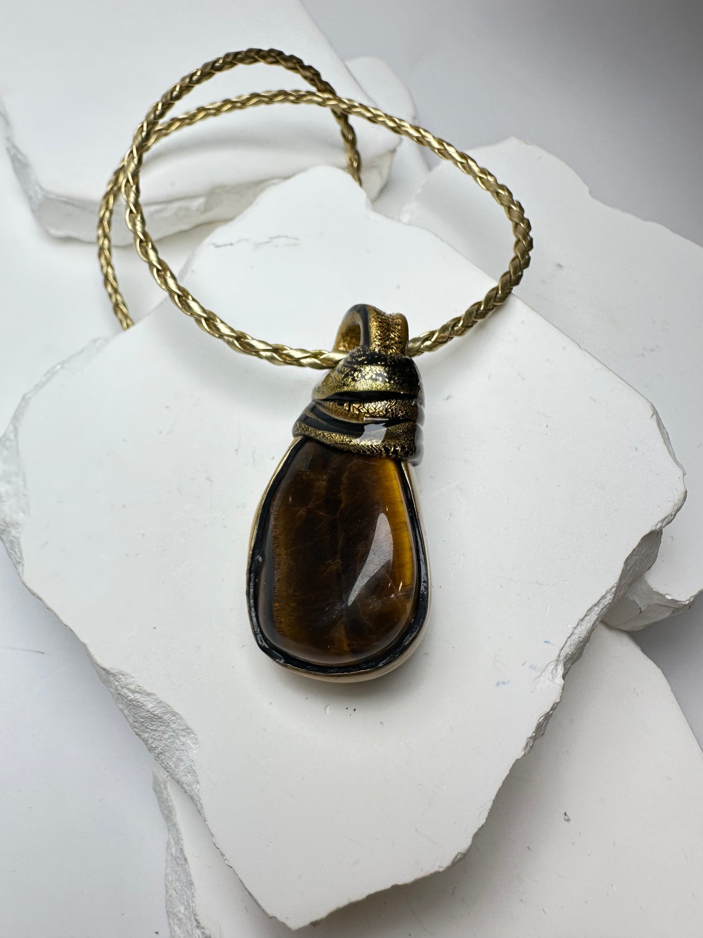 Tiger Eye Turtle Wrap