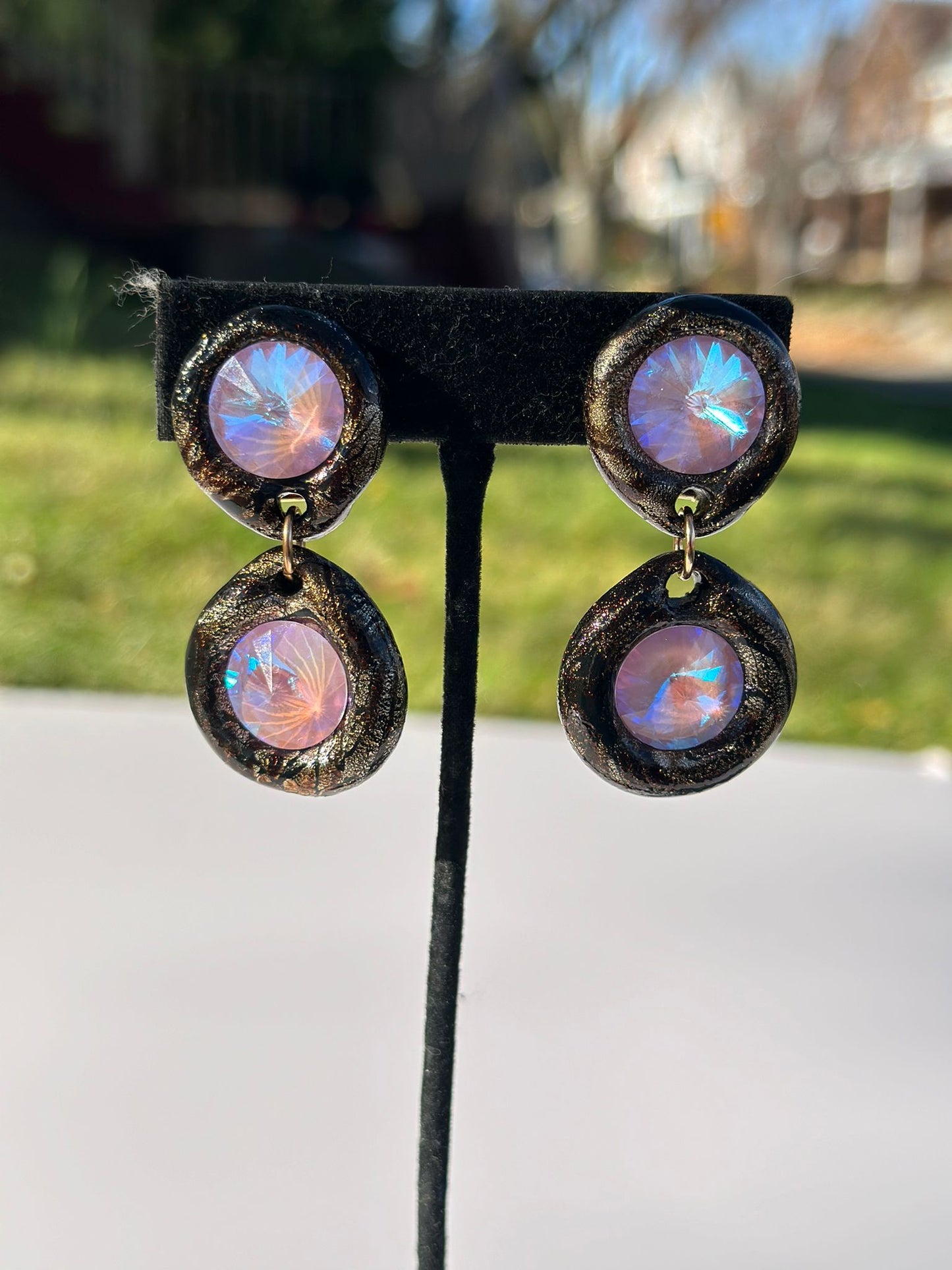 The Ms. Paula’s Crystal Earrings (Medium)