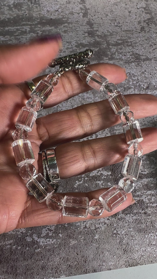 “Focus” Quartz Crystal Bracelet