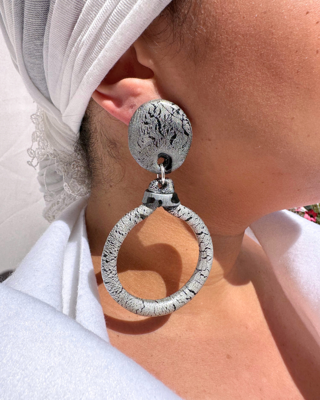 "Simply Silver" Hoop Earrings